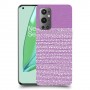 נקודות לבנות בסגול כיסוי מגן קשיח מעוצב ל OnePlus 9 Pro יחידה אחת סקרין מובייל