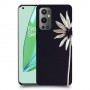 פרח לבן כיסוי מגן קשיח מעוצב ל OnePlus 9 Pro יחידה אחת סקרין מובייל