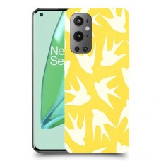צהוב ציפור החיים כיסוי מגן קשיח מעוצב ל OnePlus 9 Pro יחידה אחת סקרין מובייל