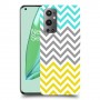 שורות צהובות-ירוקות כיסוי מגן קשיח מעוצב ל OnePlus 9 Pro יחידה אחת סקרין מובייל