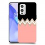 ורוד-לבן-לבן כיסוי מגן קשיח מעוצב ל OnePlus 9 יחידה אחת סקרין מובייל