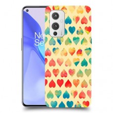 לבבות קשת כיסוי מגן קשיח מעוצב ל OnePlus 9 יחידה אחת סקרין מובייל