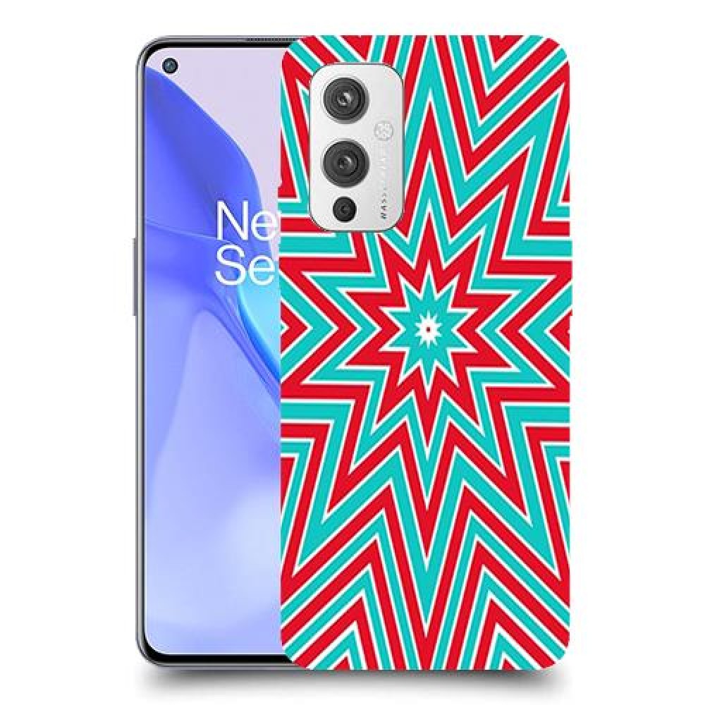 צבעי שלג כיסוי מגן קשיח מעוצב ל OnePlus 9 יחידה אחת סקרין מובייל