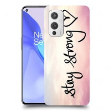 הישאר חזק כיסוי מגן קשיח מעוצב ל OnePlus 9 יחידה אחת סקרין מובייל
