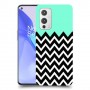 פסים במנטה כיסוי מגן קשיח מעוצב ל OnePlus 9 יחידה אחת סקרין מובייל
