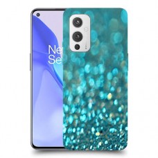 טורקיז יהלומים כיסוי מגן קשיח מעוצב ל OnePlus 9 יחידה אחת סקרין מובייל