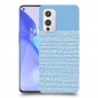 נקודות לבנות בכחול כיסוי מגן קשיח מעוצב ל OnePlus 9 יחידה אחת סקרין מובייל