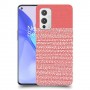 נקודות לבנות בורוד כיסוי מגן קשיח מעוצב ל OnePlus 9 יחידה אחת סקרין מובייל