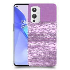 נקודות לבנות בסגול כיסוי מגן קשיח מעוצב ל OnePlus 9 יחידה אחת סקרין מובייל