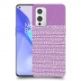 נקודות לבנות בסגול כיסוי מגן קשיח מעוצב ל OnePlus 9 יחידה אחת סקרין מובייל