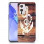 עוגן מעץ כיסוי מגן קשיח מעוצב ל OnePlus 9 יחידה אחת סקרין מובייל