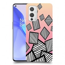 זאברה ריבועים כיסוי מגן קשיח מעוצב ל OnePlus 9 יחידה אחת סקרין מובייל