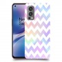 גיאומטריה פסטל כיסוי מגן קשיח מעוצב ל OnePlus Nord 2 5G יחידה אחת סקרין מובייל