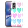 לבבות פסטל כיסוי מגן קשיח מעוצב ל OnePlus Nord 2 5G יחידה אחת סקרין מובייל