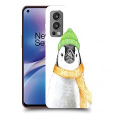 פינגווין בקור כיסוי מגן קשיח מעוצב ל OnePlus Nord 2 5G יחידה אחת סקרין מובייל