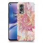 חמניות מוזרה סגולה כיסוי מגן קשיח מעוצב ל OnePlus Nord 2 5G יחידה אחת סקרין מובייל
