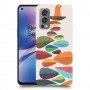 כביש של לבנים קשת כיסוי מגן קשיח מעוצב ל OnePlus Nord 2 5G יחידה אחת סקרין מובייל