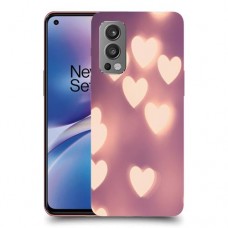 לבבות מעורפלים בחום כיסוי מגן קשיח מעוצב ל OnePlus Nord 2 5G יחידה אחת סקרין מובייל