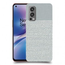 נקודות לבנות אפור כיסוי מגן קשיח מעוצב ל OnePlus Nord 2 5G יחידה אחת סקרין מובייל