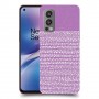 נקודות לבנות בסגול כיסוי מגן קשיח מעוצב ל OnePlus Nord 2 5G יחידה אחת סקרין מובייל