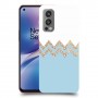 לבן כחול כיסוי מגן קשיח מעוצב ל OnePlus Nord 2 5G יחידה אחת סקרין מובייל
