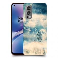 יופי חורף כיסוי מגן קשיח מעוצב ל OnePlus Nord 2 5G יחידה אחת סקרין מובייל