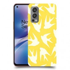 צהוב ציפור החיים כיסוי מגן קשיח מעוצב ל OnePlus Nord 2 5G יחידה אחת סקרין מובייל