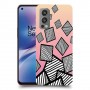 זאברה ריבועים כיסוי מגן קשיח מעוצב ל OnePlus Nord 2 5G יחידה אחת סקרין מובייל