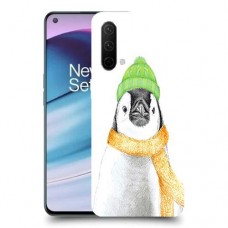 פינגווין בקור כיסוי מגן קשיח מעוצב ל OnePlus Nord CE 5G יחידה אחת סקרין מובייל