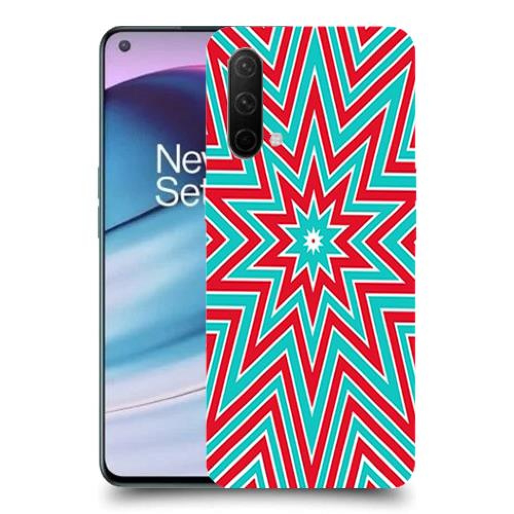 צבעי שלג כיסוי מגן קשיח מעוצב ל OnePlus Nord CE 5G יחידה אחת סקרין מובייל