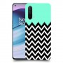 פסים במנטה כיסוי מגן קשיח מעוצב ל OnePlus Nord CE 5G יחידה אחת סקרין מובייל