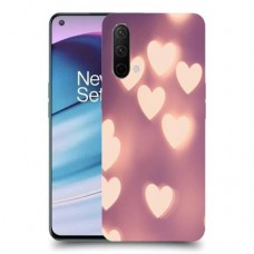 לבבות מעורפלים בחום כיסוי מגן קשיח מעוצב ל OnePlus Nord CE 5G יחידה אחת סקרין מובייל