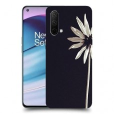 פרח לבן כיסוי מגן קשיח מעוצב ל OnePlus Nord CE 5G יחידה אחת סקרין מובייל