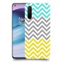 שורות צהובות-ירוקות כיסוי מגן קשיח מעוצב ל OnePlus Nord CE 5G יחידה אחת סקרין מובייל