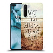 במקום רחוק רחוק כיסוי מגן קשיח מעוצב ל OnePlus Nord יחידה אחת סקרין מובייל