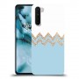 לבן כחול כיסוי מגן קשיח מעוצב ל OnePlus Nord יחידה אחת סקרין מובייל