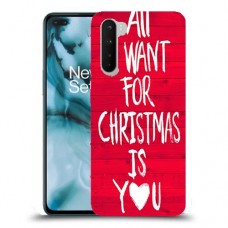 אתה עבור חג המולד כיסוי מגן קשיח מעוצב ל OnePlus Nord יחידה אחת סקרין מובייל