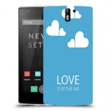 אהבה באוויר כיסוי מגן קשיח מעוצב ל OnePlus One יחידה אחת סקרין מובייל