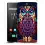 ינשוף הלילה כיסוי מגן קשיח מעוצב ל OnePlus One יחידה אחת סקרין מובייל