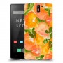 אפרסקים כתומים כיסוי מגן קשיח מעוצב ל OnePlus One יחידה אחת סקרין מובייל
