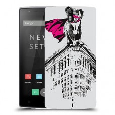 סופר קוקלה כיסוי מגן קשיח מעוצב ל OnePlus One יחידה אחת סקרין מובייל
