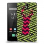 עניבה על גרין כיסוי מגן קשיח מעוצב ל OnePlus One יחידה אחת סקרין מובייל