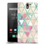 משולשים כיסוי מגן קשיח מעוצב ל OnePlus One יחידה אחת סקרין מובייל