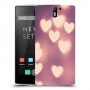 לבבות מעורפלים בחום כיסוי מגן קשיח מעוצב ל OnePlus One יחידה אחת סקרין מובייל