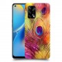 נוצת טווס כיסוי מגן קשיח מעוצב ל Oppo A74 יחידה אחת סקרין מובייל