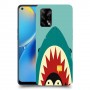 פינגווין בכריש כיסוי מגן קשיח מעוצב ל Oppo A74 יחידה אחת סקרין מובייל
