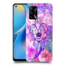 חתול מושלג כיסוי מגן קשיח מעוצב ל Oppo A74 יחידה אחת סקרין מובייל