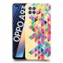 ניאון רומבי כיסוי מגן קשיח מעוצב ל Oppo A93 יחידה אחת סקרין מובייל