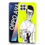 לא חולצת טריקו מצחיקה כיסוי מגן קשיח מעוצב ל Oppo A93 יחידה אחת סקרין מובייל