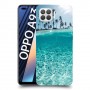 חופשה גן עדן כיסוי מגן קשיח מעוצב ל Oppo A93 יחידה אחת סקרין מובייל